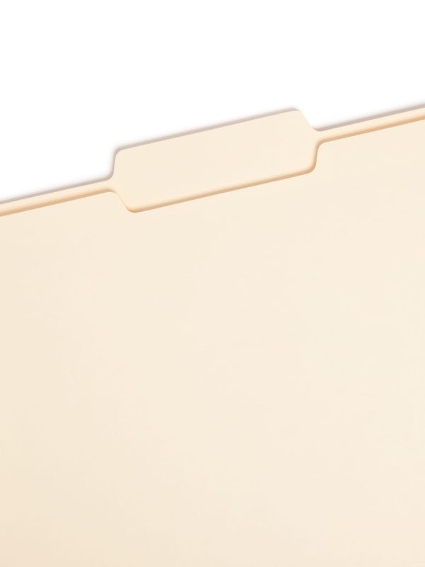 Standard File Folders, 1 3-Cut Center Tab For Sale