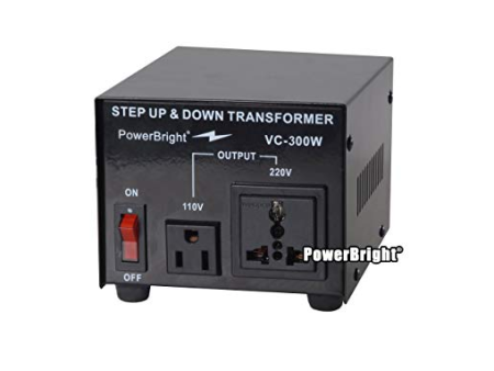 Power Bright Step UP and Down VC-300W Transformer Fashion