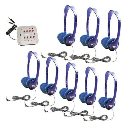 School Listening Center with 8 Headphones and Jackbox Online Hot Sale