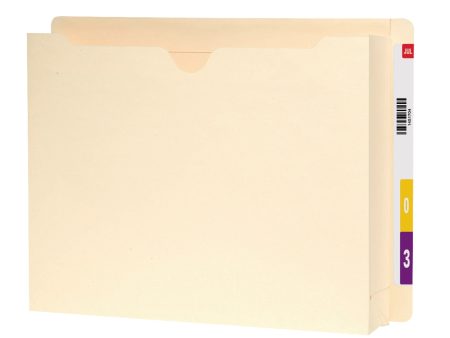 Expanding End Tab File Jackets, Straight-Cut Tab, 2 inch Expansion Discount