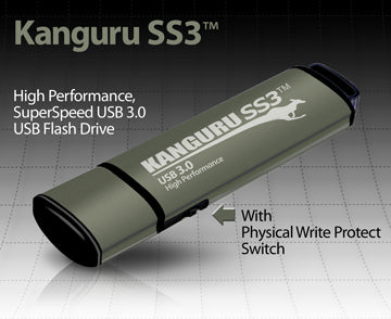 Kanguru SS3™ with Physical Write Protect Switch Online