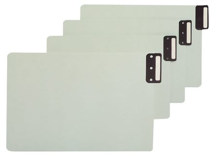 100% Recycled End Tab Pressboard Extra-Wide Filing Guides with Metal Tabs For Cheap