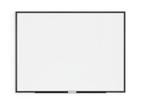 U Brands Black Aluminum Frame Dry Erase Board, White, 35  x 47  Online now