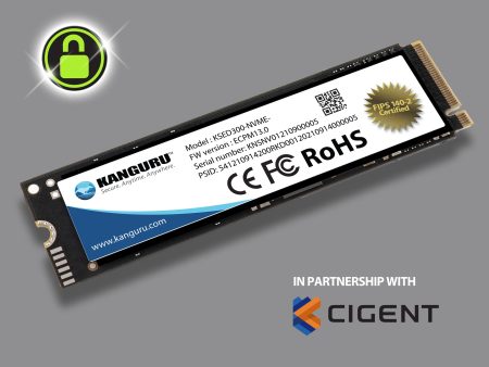 Kanguru Defender SED300™ FIPS 140-2, M.2 NVMe Internal Self-Encrypting Solid State Drive, Kanguru Data Defense Bundle Online now