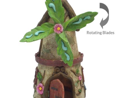 Fairy Windmill House w Opening Door Supply