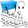 Lab Pack 24 MS2LV School Headphones in Case Hot on Sale