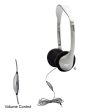 SchoolMate On-Ear Stereo Headphone with in-line Volume on Sale