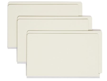 Pressboard End Tab File Folders, Straight-Cut Tab, 2 inch Expansion For Discount