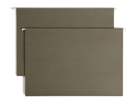 100% Recycled Hanging Box Bottom File Folders Discount