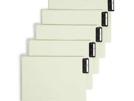 100% Recycled End Tab Pressboard Extra-Wide Filing Guides with Metal Tabs, A-Z on Sale