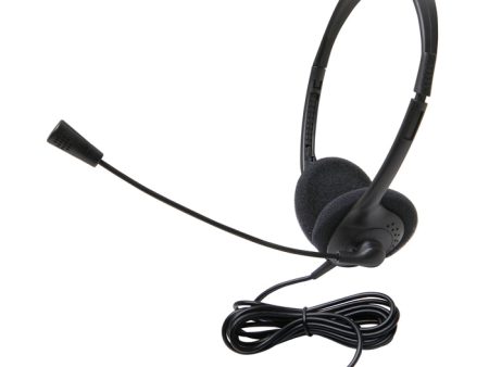 Lightweight Personal Multimedia Stereo Headset with To Go Plug Fashion