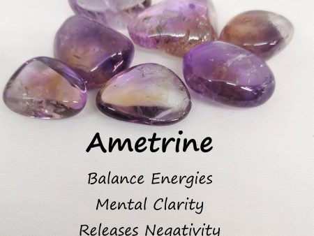 Ametrine Tumbled Stones on Sale