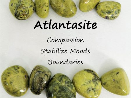 Atlantasite Tumbled Stones Fashion