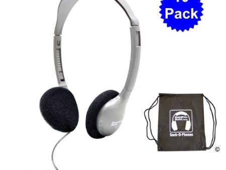 Sack-O-Phones 10 Pack HA2 School Headphones Online Sale