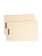 Reinforced Tab Fastener File Folders, 2 5-Cut Tab Right Position Sale