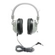 SchoolMate Deluxe Stereo Headphone with 3.5mm Plug Fashion