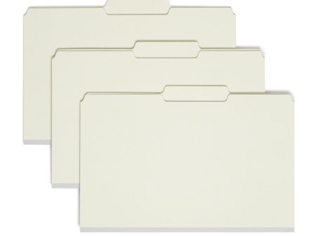 SafeSHIELD® Pressboard Fastener File Folders, 2 5-Cut Right of Center Tab Online