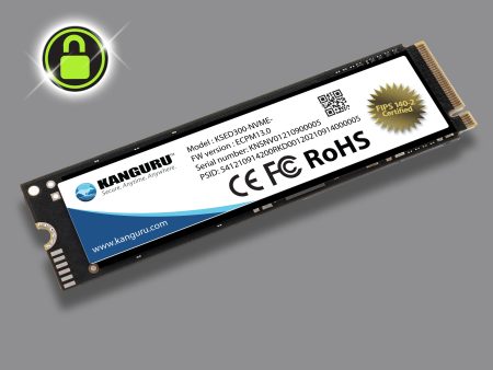 Kanguru Defender® SED300™ FIPS 140-2 Certified, M.2 NVMe Internal Self-Encrypting Solid State Drive Hot on Sale