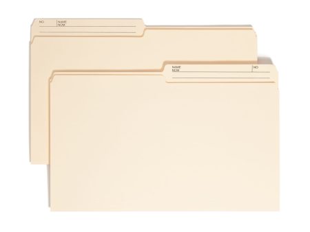 Reversible Printed Tab File Folders with Antimicrobial Product Protection Cheap