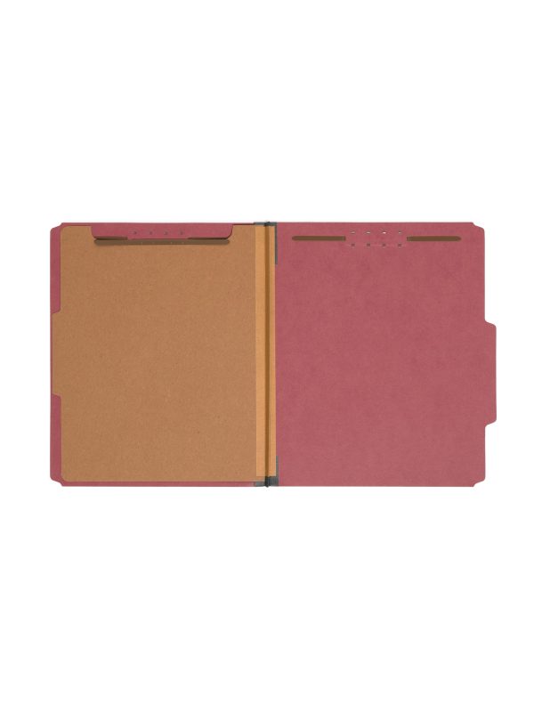 100% Recycled Value Pressboard Colored Classification Folders, 2 5 Cut Tab, 2 inch Expansion, 1 Divider Online