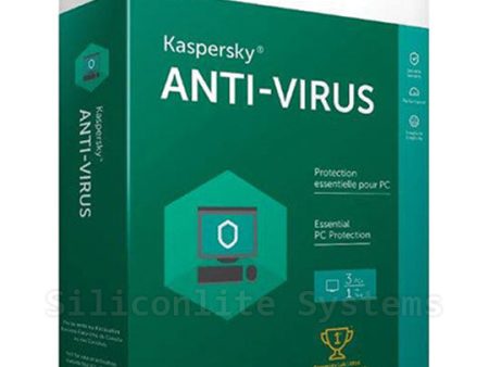 Kaspersky Anti-Virus 2016 - Brand New (3 User Pack) Fashion