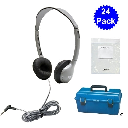 Lab Pack, 24 MS2L Personal Headphones in a Carry Case Sale