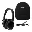 HamiltonBuhl Deluxe Active Noise-Cancelling Headphones with Case For Cheap