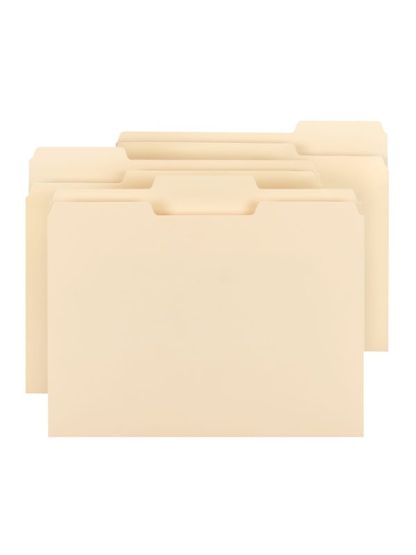 Standard File Folders, 1 3-Cut Tab Online Sale