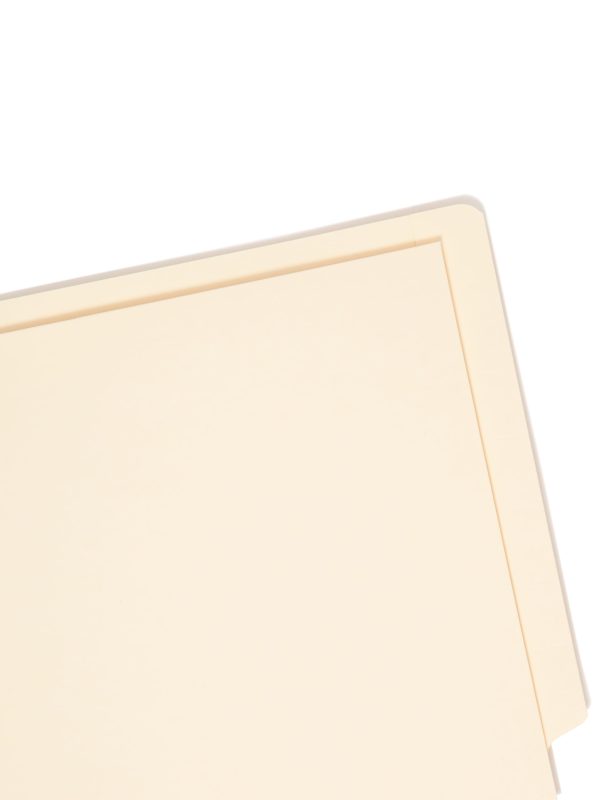 Shelf-Master® Reinforced Tab End Tab Pocket File Folders, Straight-Cut Tab, 1 Pocket Online