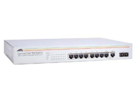 Allied Telesyn AT-FS709FC 8-Port 10 100TX Unmanaged Switch Fashion