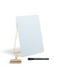 U Brands Glass Dry Erase Desktop Easel, White & Gold
, 8.5  x 11.7  Sale