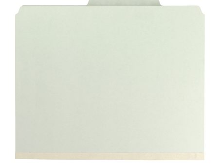 SafeSHIELD® Pressboard Classification File Folders, 2 Dividers, 2 inch Expansion, 2 5-Cut Tab, 60% Recycled Hot on Sale