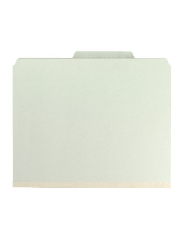 SafeSHIELD® Pressboard Classification File Folders, 2 Dividers, 2 inch Expansion, 2 5-Cut Tab, 60% Recycled Hot on Sale