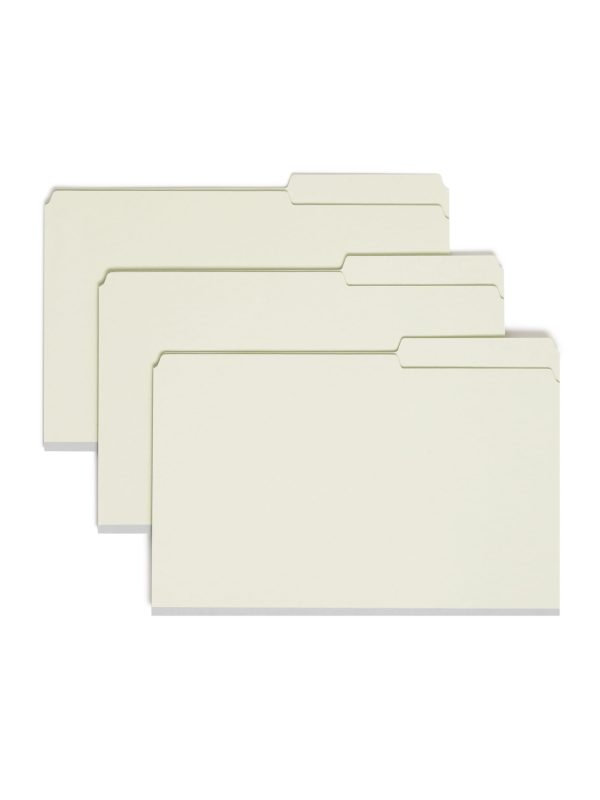 SafeSHIELD® Pressboard Fastener File Folders, 2 inch Expansion, 2 5-Cut Right Tab Online now