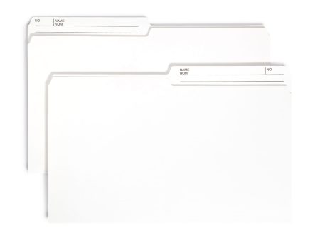 Reversible Printed Tab File Folders, 1 2-Cut Tab, 9 1 2 pt. For Cheap