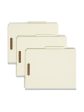 100% Recycled Value Pressboard Classification Folders, 2 Dividers, 2 inch Expansion, 2 5-Cut Tab, 2 Fasteners Supply