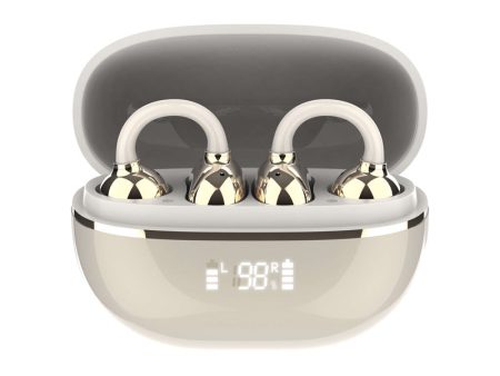 LDNIO T09 Wireless Earbuds - Gold Fashion