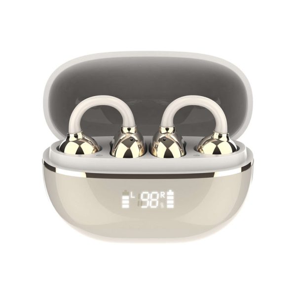 LDNIO T09 Wireless Earbuds - Gold Fashion