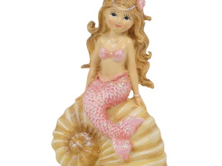 Mermaid on Shell 7.5cm Online Hot Sale