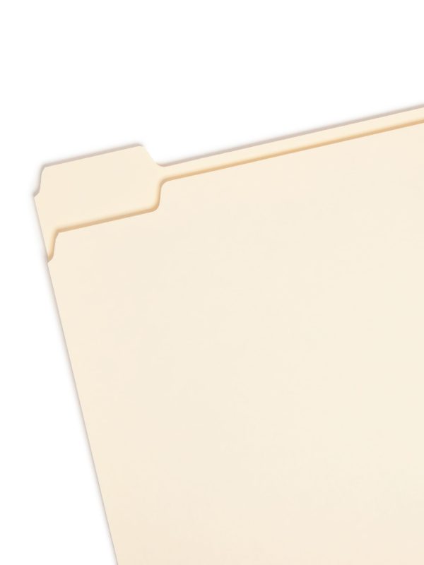 Standard File Folders, 1 5-Cut Tab Hot on Sale