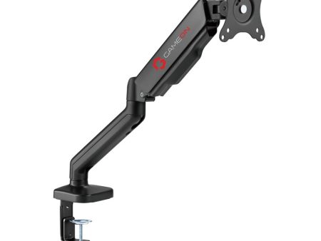 GameOn GO-5336 Single Monitor Arm - Black Fashion