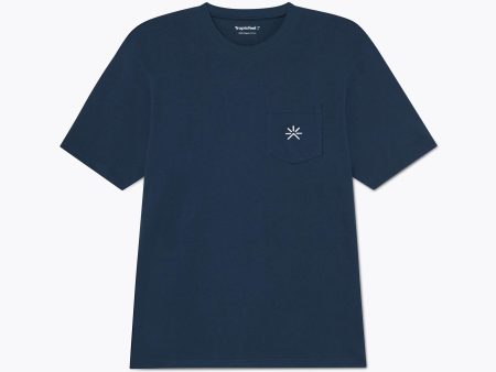 Pocket Tee Midnight Navy For Cheap