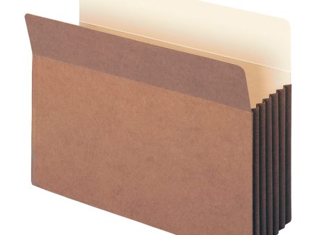 File Pockets with Fully-Lined Gusset, 5-1 4-Inch Expansion, Straight-Cut Tab Online Sale