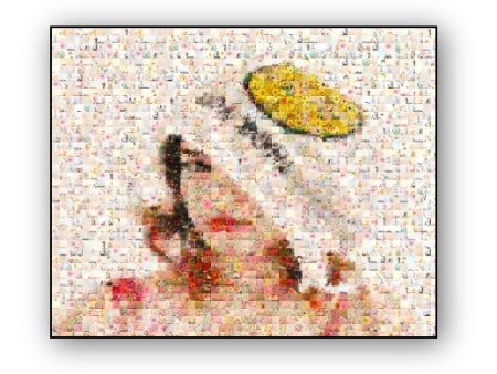 Photo Mosaic Canvas Print Discount