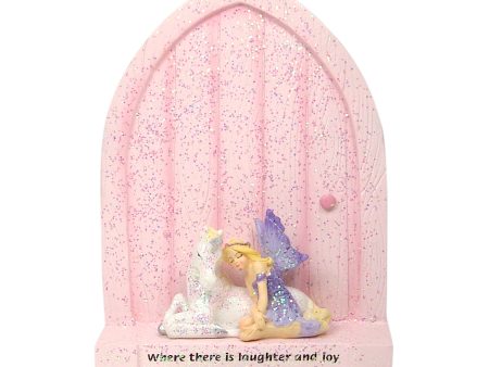 Fairy Door with Fairy & Unicorn For Cheap