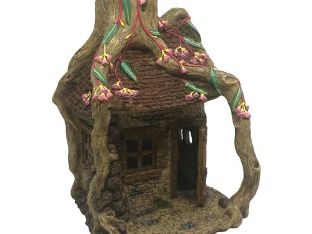 Australian Fairy Settlers Cottage w Opening Door Online Hot Sale