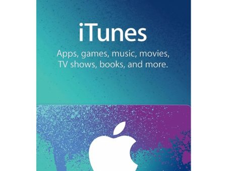 iTunes Gift Card $5 (US) Digital Card Fashion