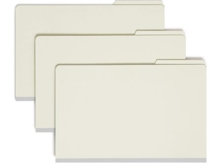 SafeSHIELD® Pressboard Classification File Folders, 2 Dividers, 2 inch Expansion, 1 3-Cut Tab on Sale