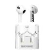 Transformers TF-T08 Wireless Bluetooth Earbuds - White For Cheap