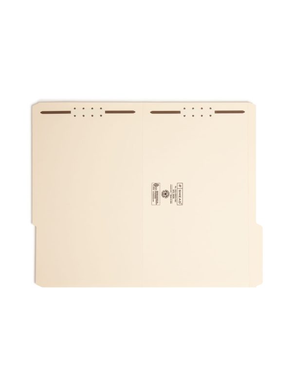 Reinforced Tab Fastener File Folders, 1 3-Cut Right Tab Online now